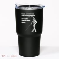 Carol Safety Goggles Funny Science T Chemistry Tumbler thumb 0