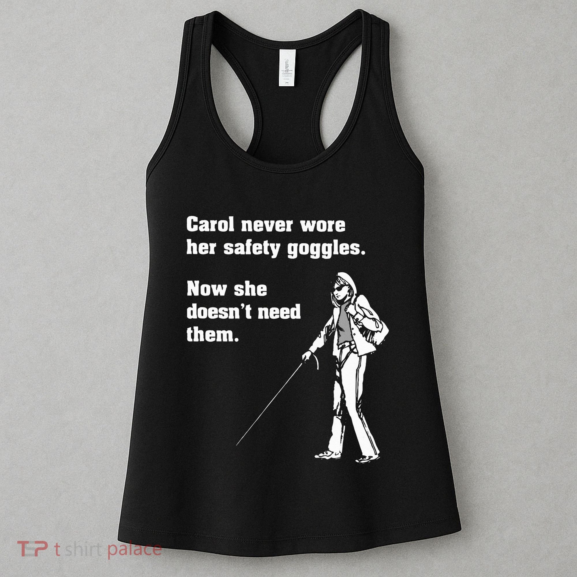 Carol Safety Goggles Funny Science T Chemistry Women's Tank Top