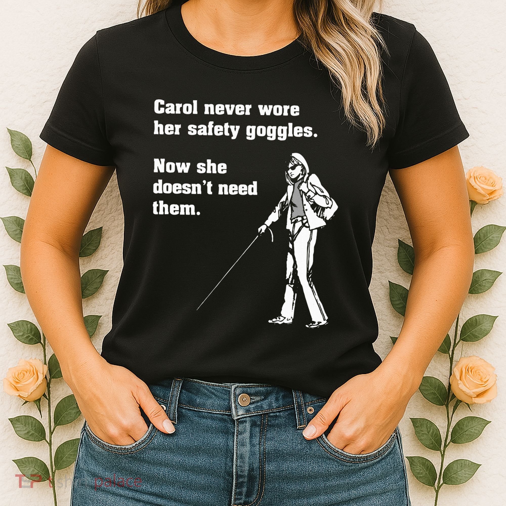 Carol Safety Goggles Funny Science T Chemistry Women's T-Shirt