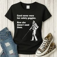 Carol Safety Goggles Funny Science T Chemistry Women's T-Shirt thumb 3