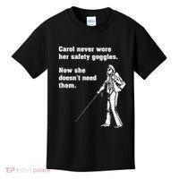 Carol Safety Goggles Funny Science T Chemistry Kids T-Shirt thumb 0