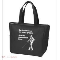 Carol Safety Goggles Funny Science T Chemistry Tote Bag thumb 3