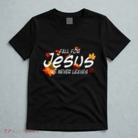 Christian Sayings Gifts Halloween Fall For Jesus Religious T-Shirt thumb 5