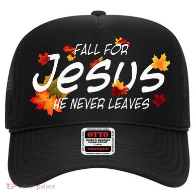 Christian Sayings Gifts Halloween Fall For Jesus Religious Hat