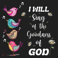 Cute Sing Goodness Of God Christian Bible Verse Women's Sweatshirt thumb 2