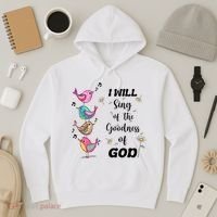 Cute Sing Goodness Of God Christian Bible Verse Hoodie thumb 3