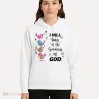 Cute Sing Goodness Of God Christian Bible Verse Hoodie thumb 5