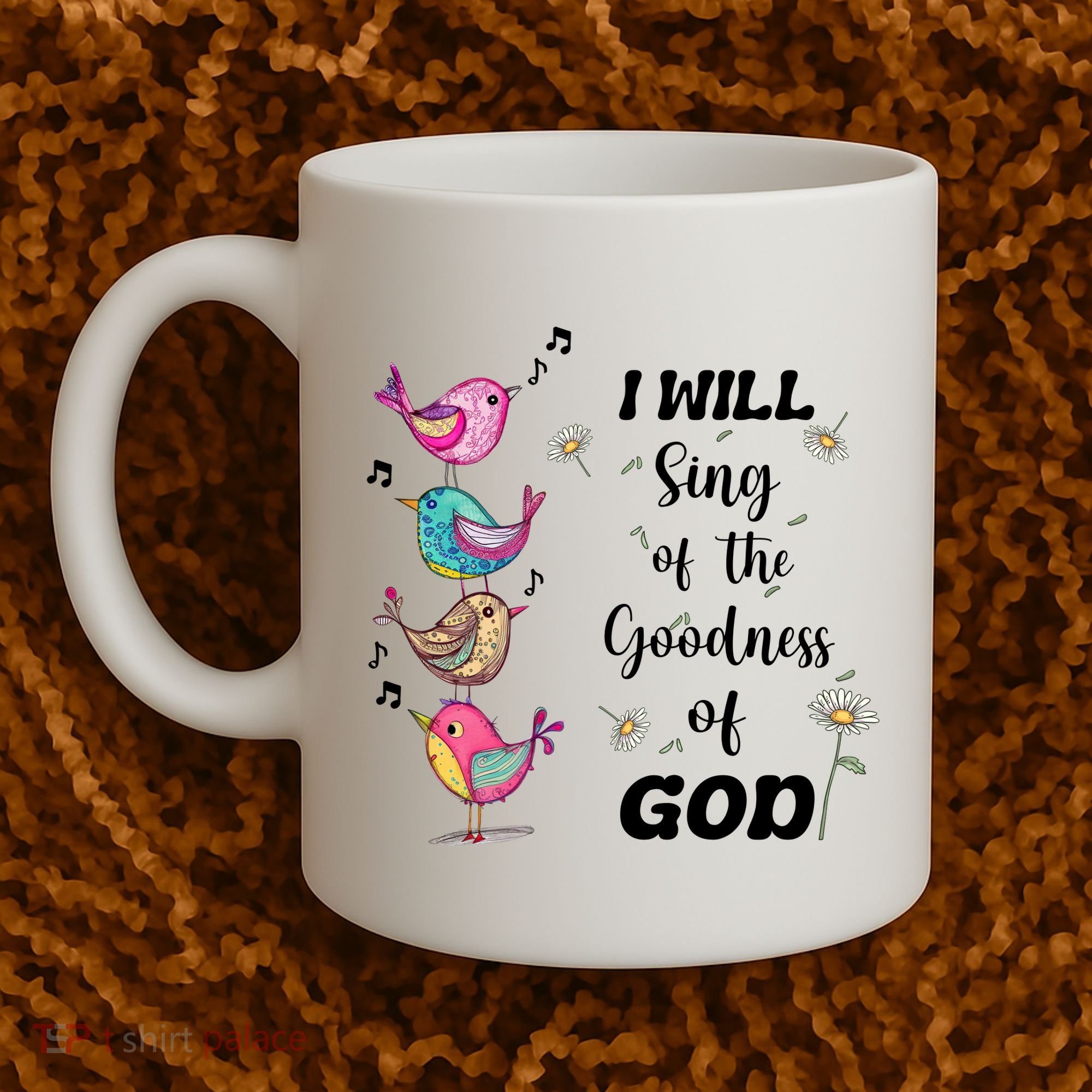 Cute Sing Goodness Of God Christian Bible Verse Coffee Mug