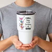 Cute Sing Goodness Of God Christian Bible Verse Tumbler thumb 2