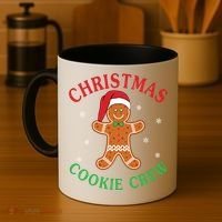 Christmas Santa Hat Gingerbread Cookie Crew Baking Team Great Gift Coffee Mug thumb 4