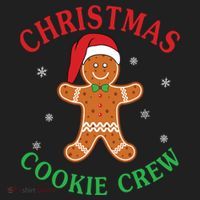 Christmas Santa Hat Gingerbread Cookie Crew Baking Team Great Gift Hat thumb 2