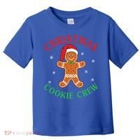 Christmas Santa Hat Gingerbread Cookie Crew Baking Team Great Gift Toddler T-Shirt thumb 0