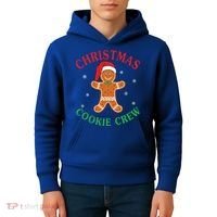 Christmas Santa Hat Gingerbread Cookie Crew Baking Team Great Gift Kids Hoodie thumb 4