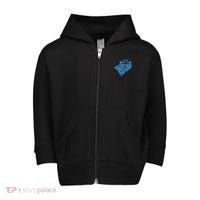 Carolina Strong Hurricane Relief Western Nc Toddler Zip Fleece Hoodie thumb 0