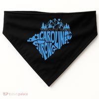 Carolina Strong Hurricane Relief Western Nc USA-Made Doggie Bandana thumb 0