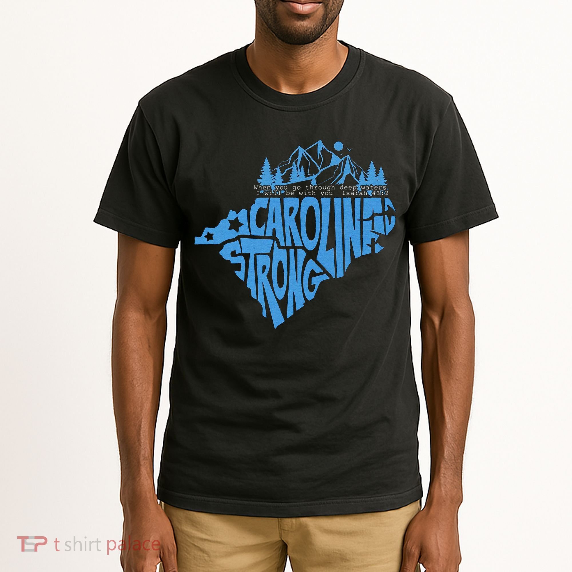 Carolina Strong Hurricane Relief Western Nc Tall T-Shirt