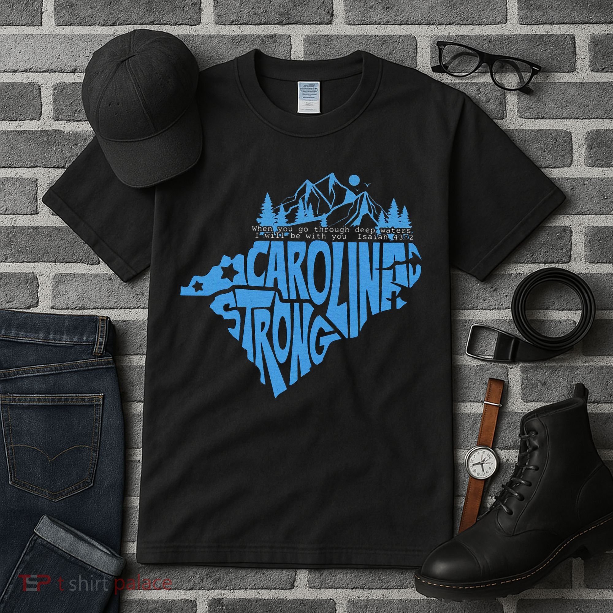 Carolina Strong Hurricane Relief Western Nc Tall T-Shirt
