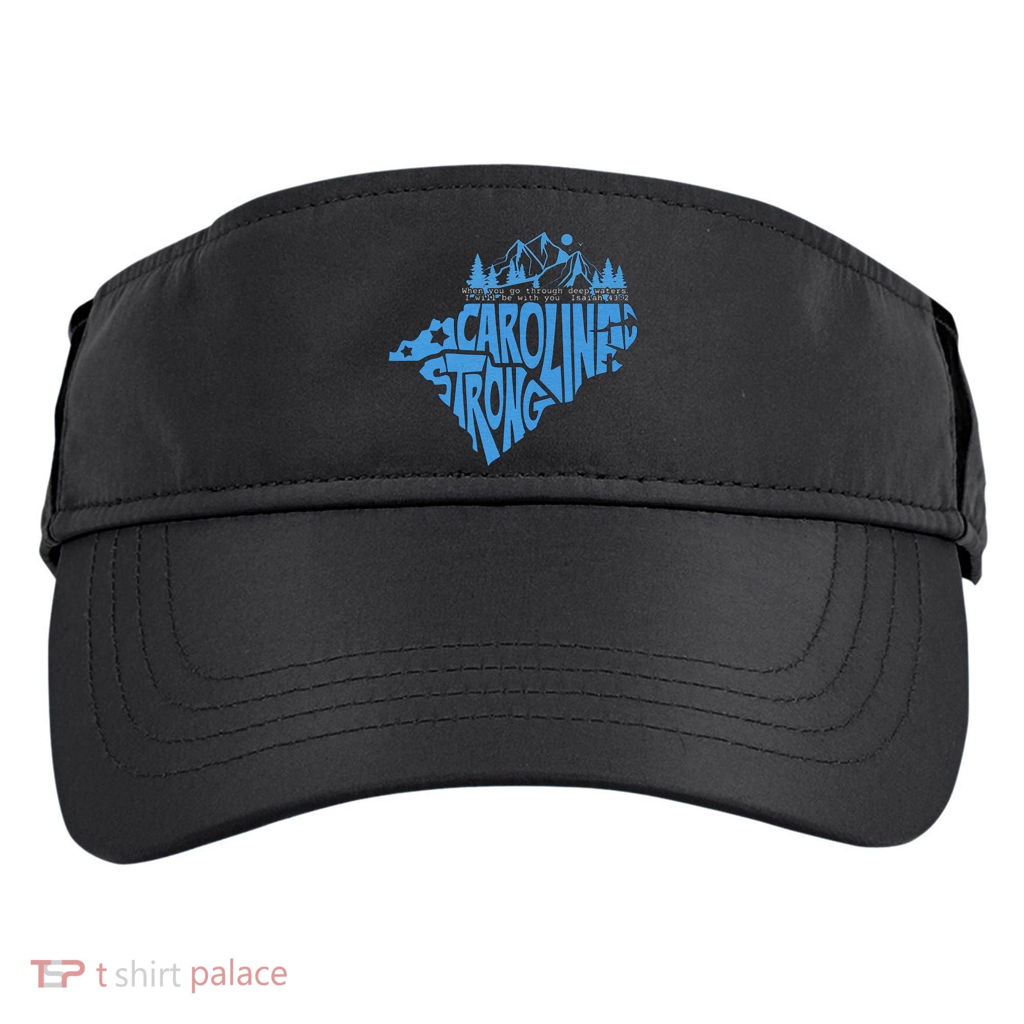 Carolina Strong Hurricane Relief Western Nc Adult Drive Performance Visor