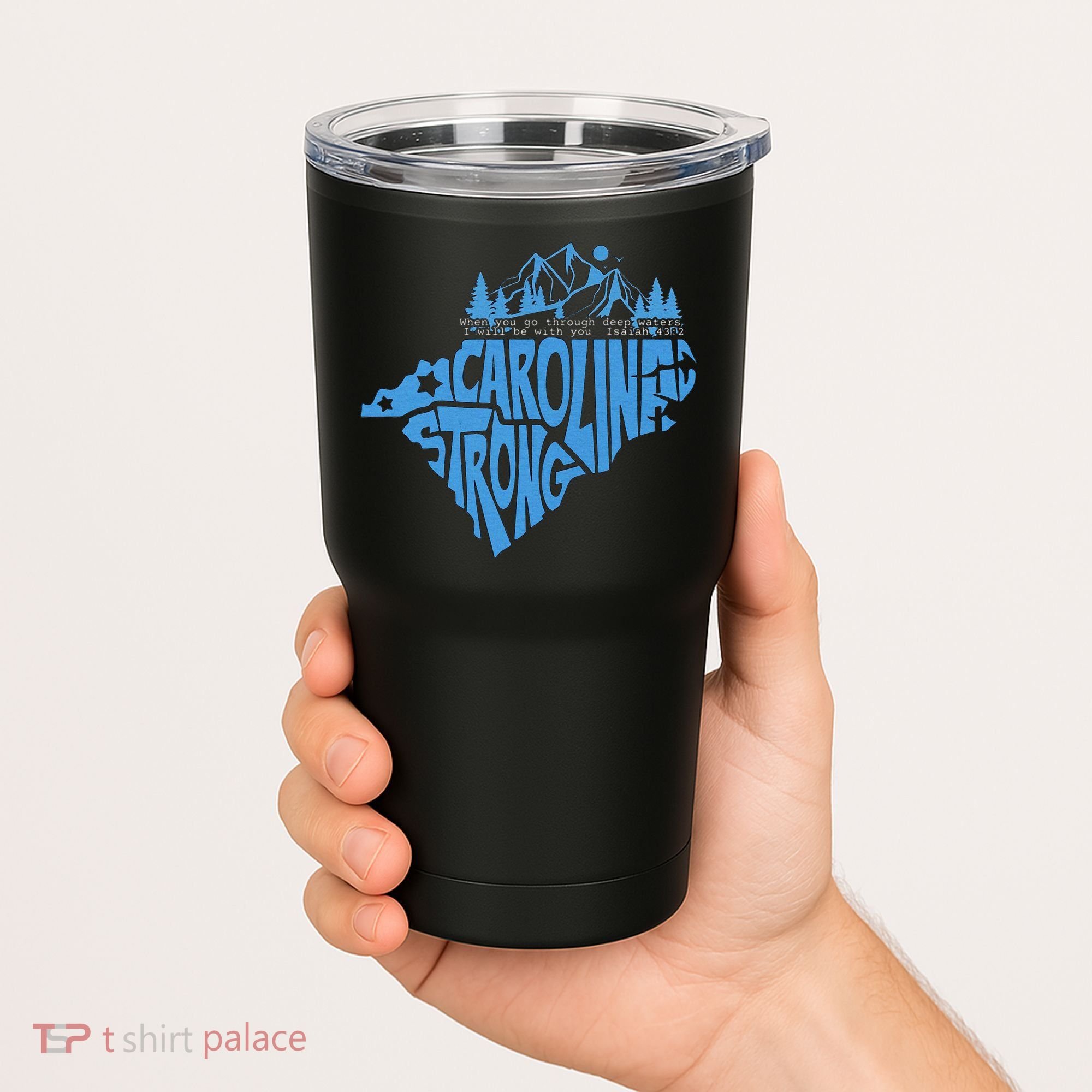 Carolina Strong Hurricane Relief Western Nc Tumbler