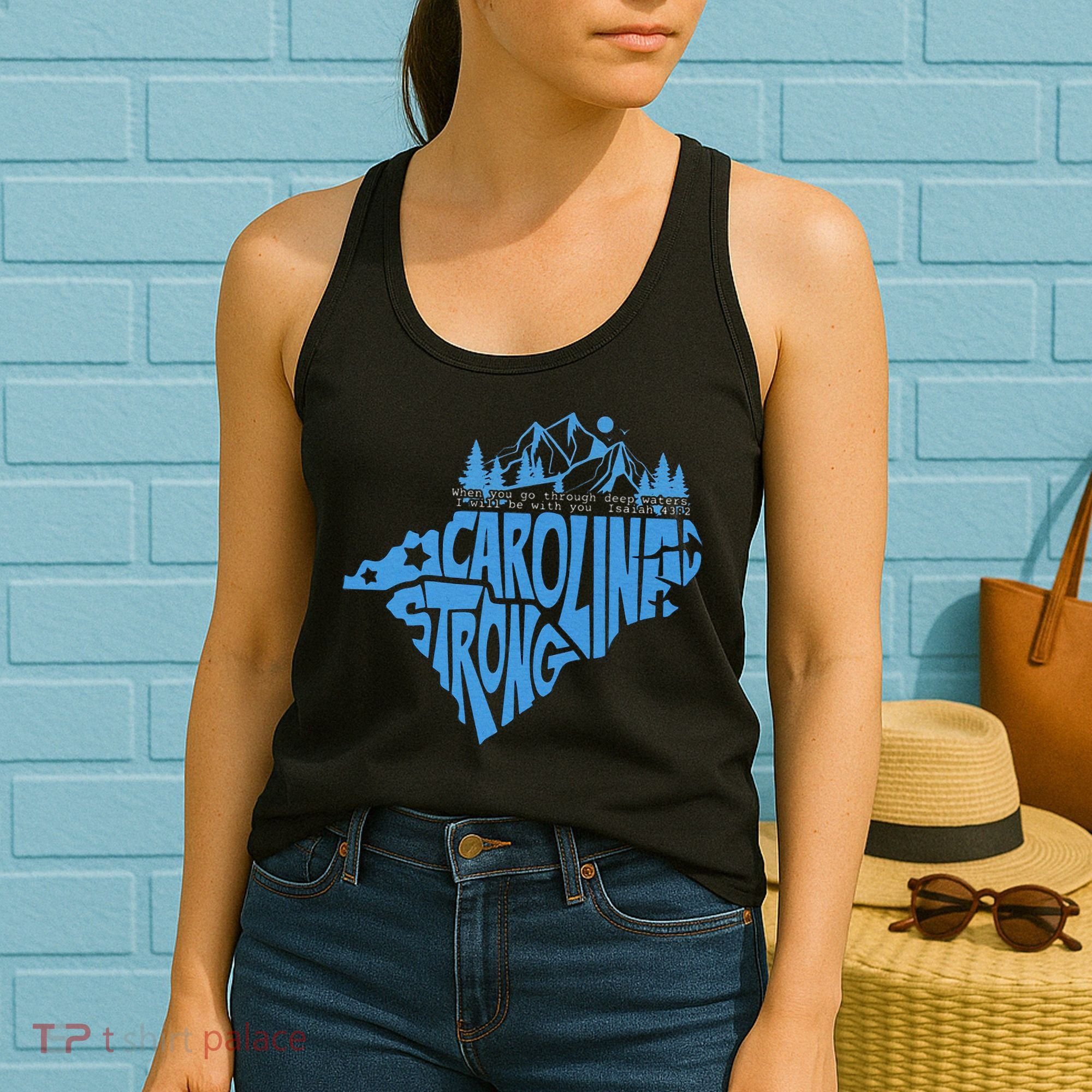 Carolina Strong Hurricane Relief Western Nc Women's Tank Top
