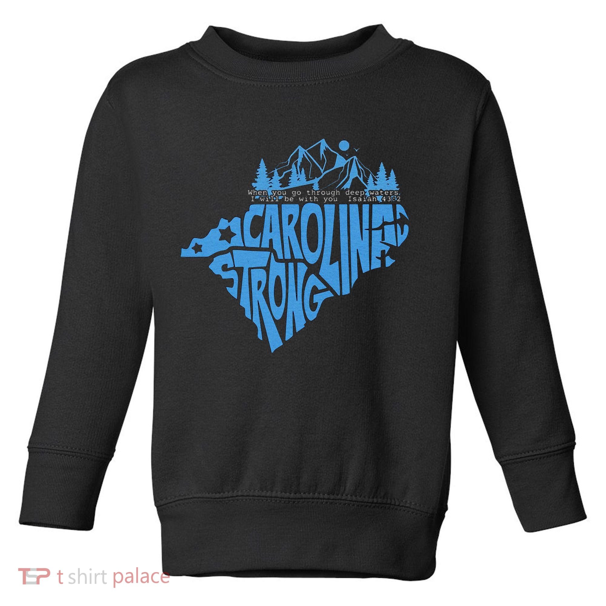Carolina Strong Hurricane Relief Western Nc Toddler Sweatshirt