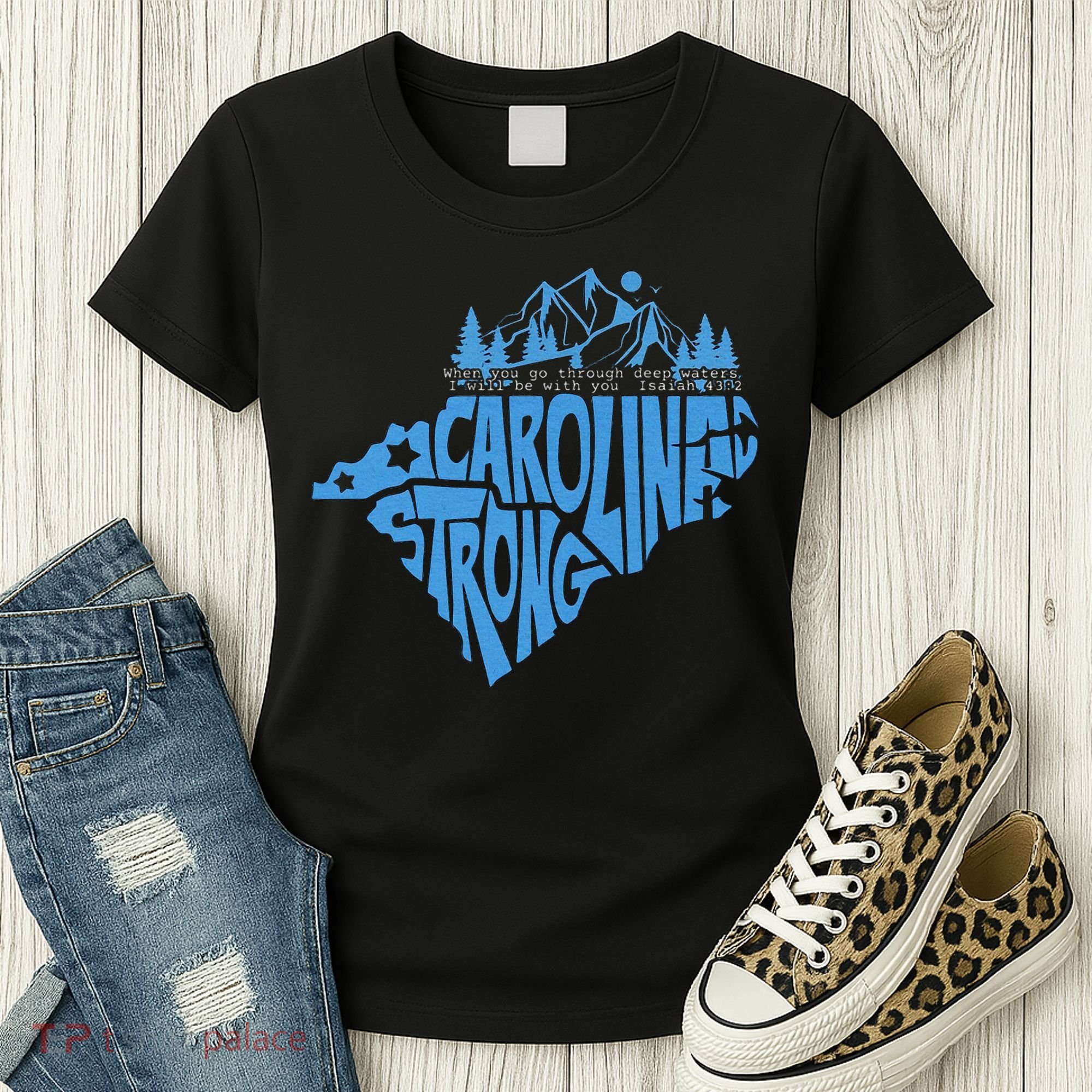 Carolina Strong Hurricane Relief Western Nc Women's T-Shirt