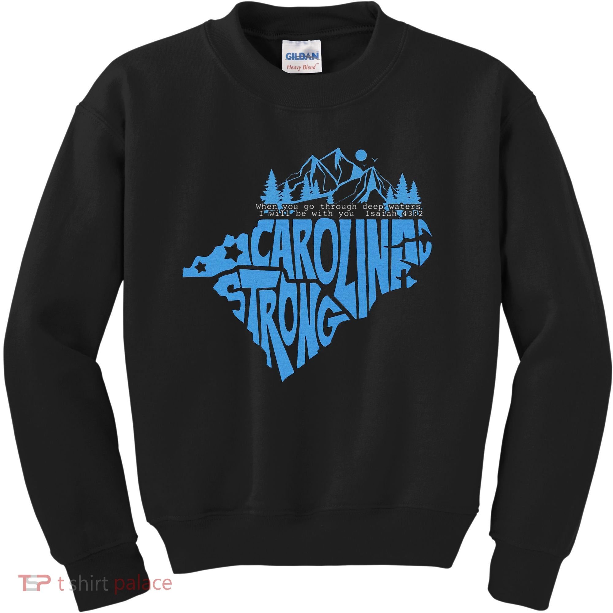 Carolina Strong Hurricane Relief Western Nc Kids Sweatshirt