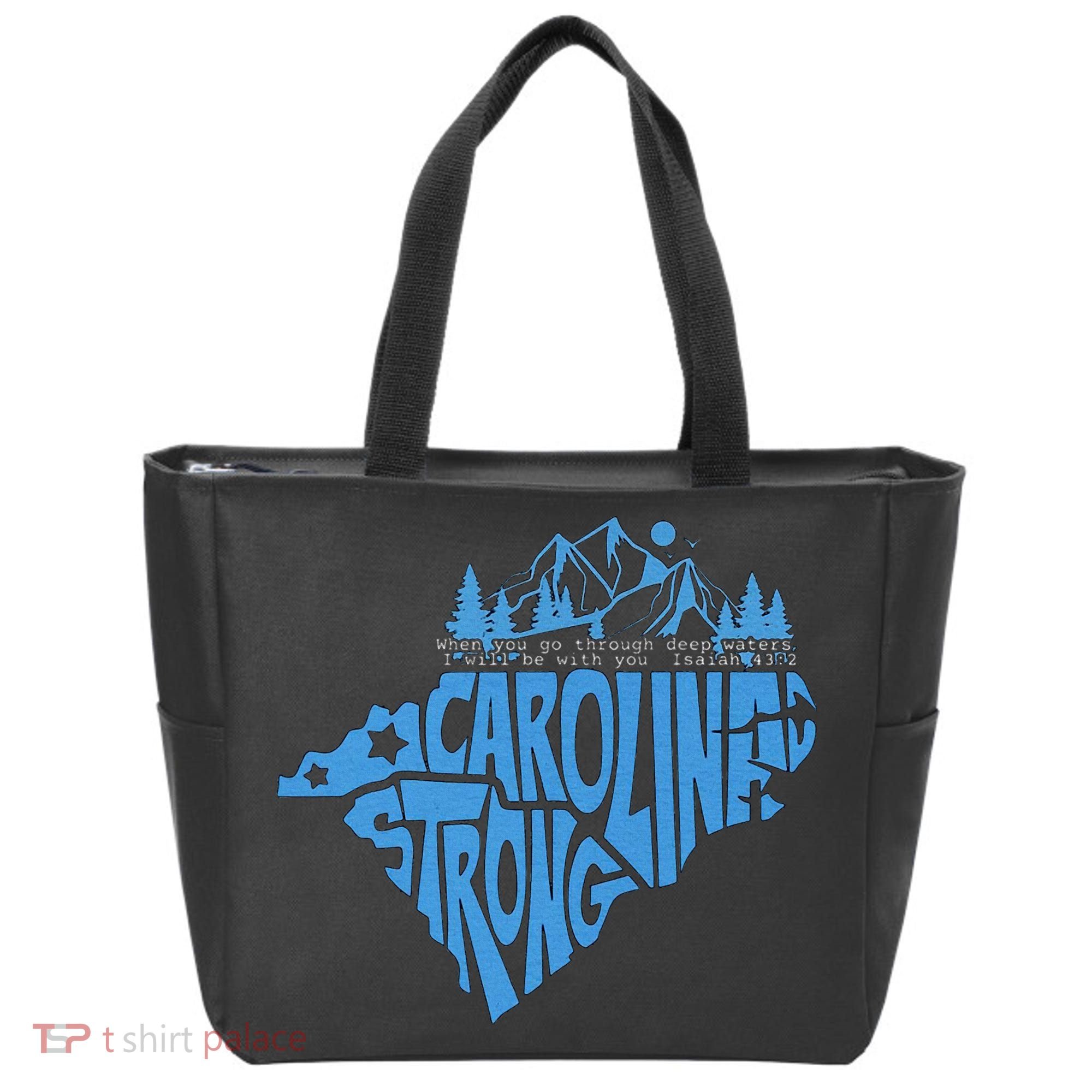 Carolina Strong Hurricane Relief Western Nc Tote Bag