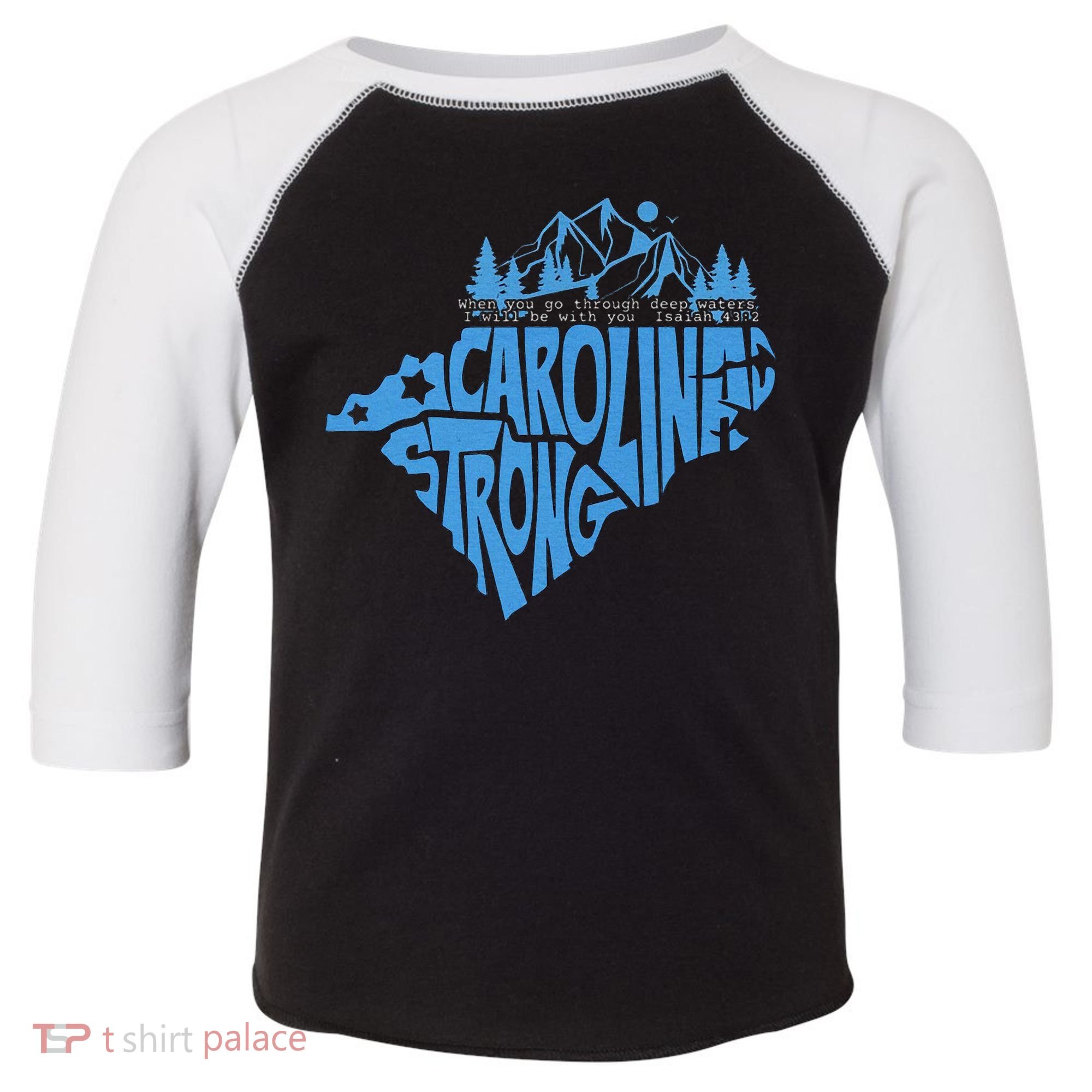Carolina Strong Hurricane Relief Western Nc Toddler Fine Jersey T-Shirt
