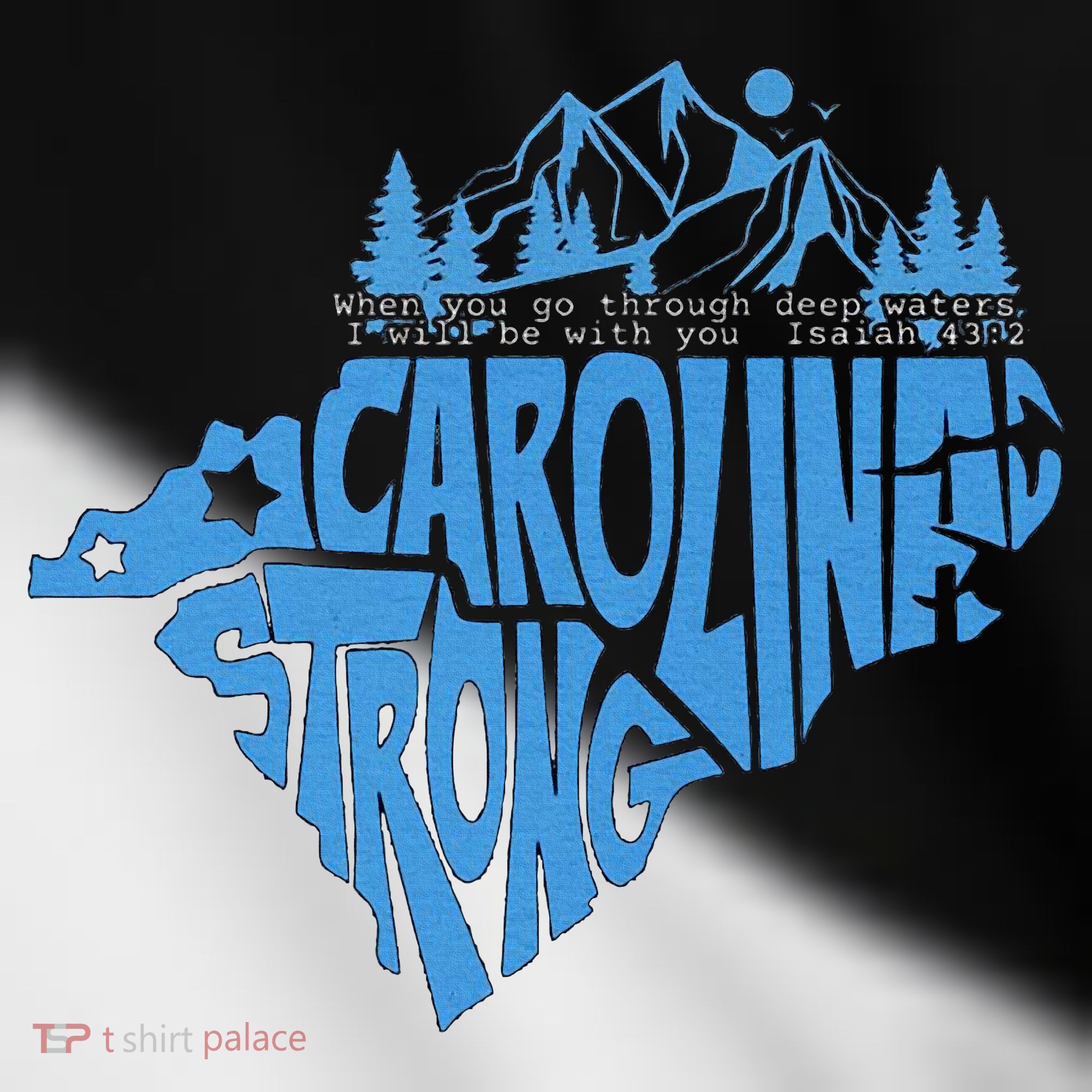 Carolina Strong Hurricane Relief Western Nc Toddler Fine Jersey T-Shirt