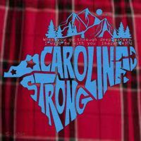 Carolina Strong Hurricane Relief Western Nc Men's Flannel Plaid Pajama Pants thumb 2