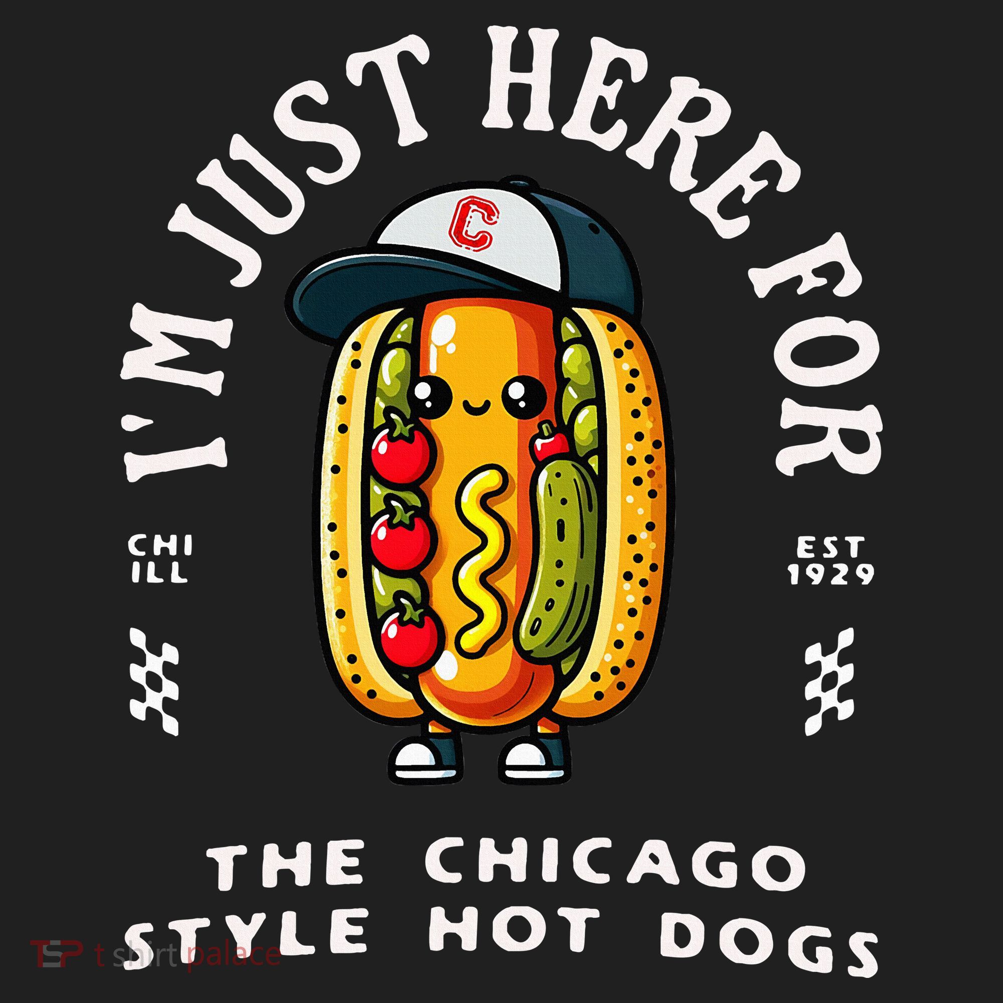 Chicago Style Hot Dog Lover Chicago Foodie Beanie