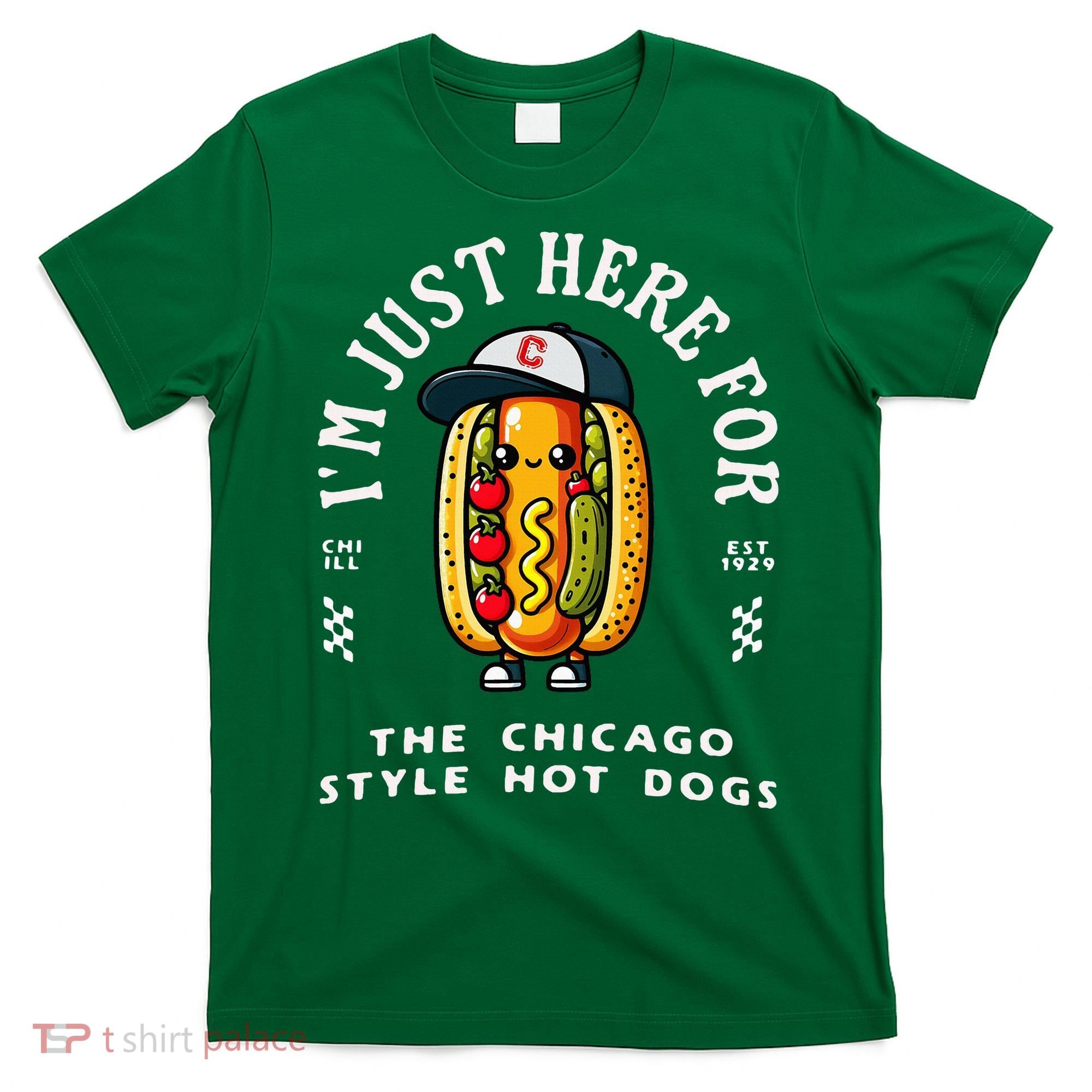 Chicago Style Hot Dog Lover Chicago Foodie T-Shirt