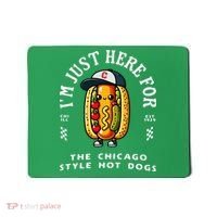 Chicago Style Hot Dog Lover Chicago Foodie Mousepad thumb 0