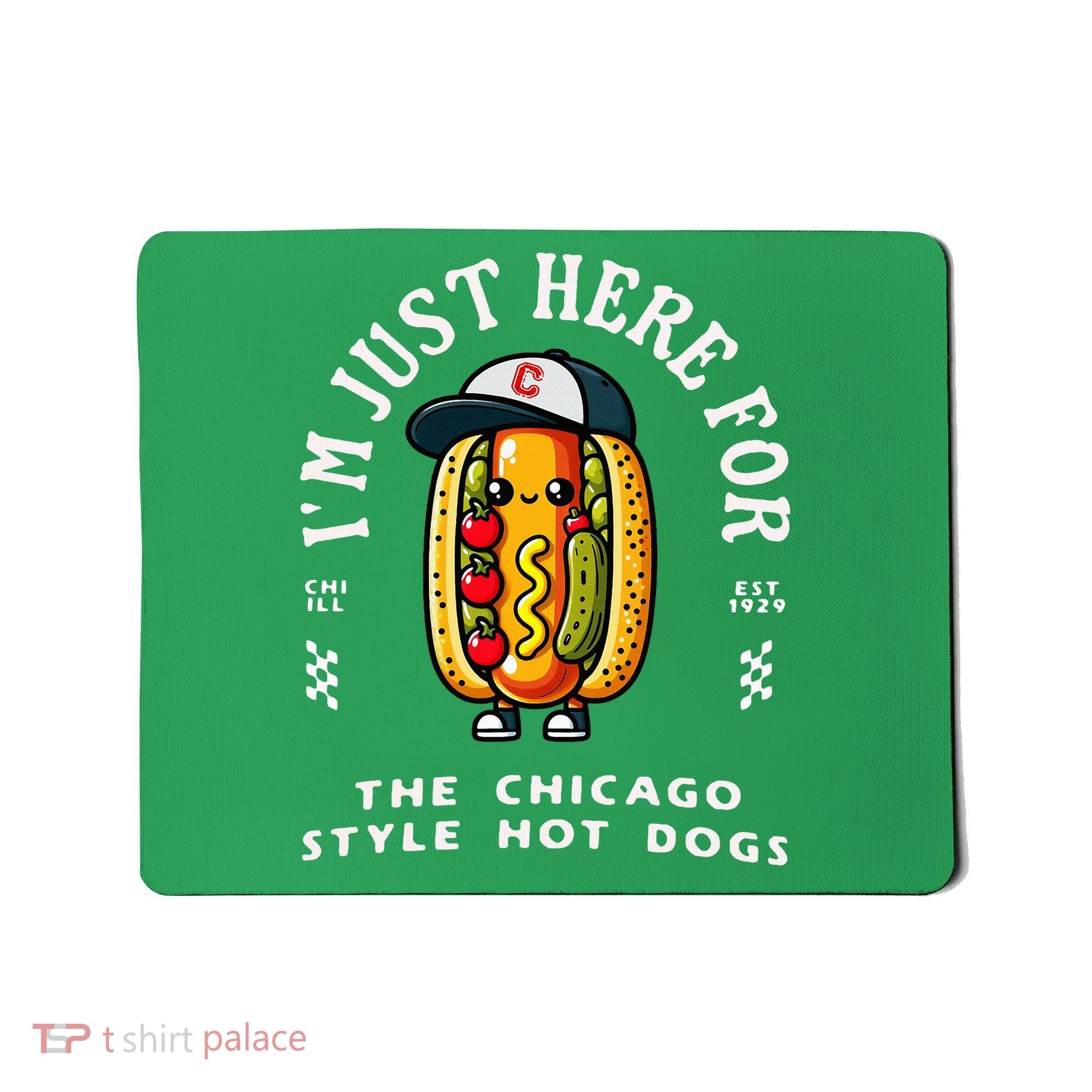 Chicago Style Hot Dog Lover Chicago Foodie Mousepad