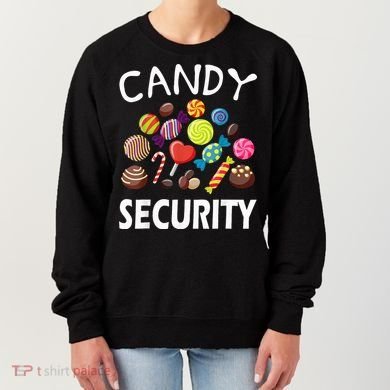 Candy Security Halloween Costume Party Women's Sweatshirt