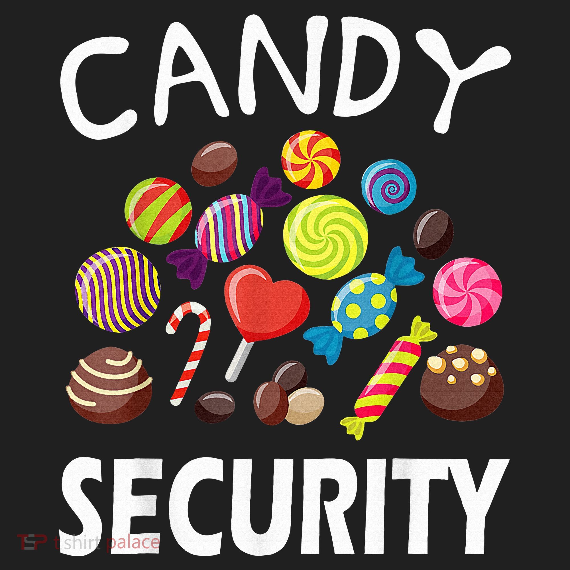 Candy Security Halloween Costume Party Women's Sweatshirt