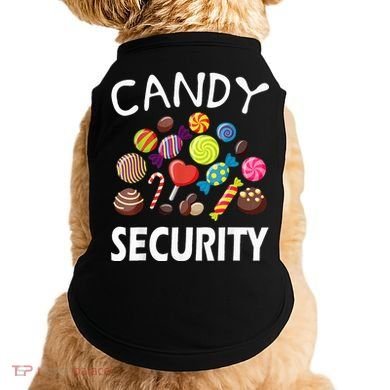 Candy Security Halloween Costume Party Doggie Tank