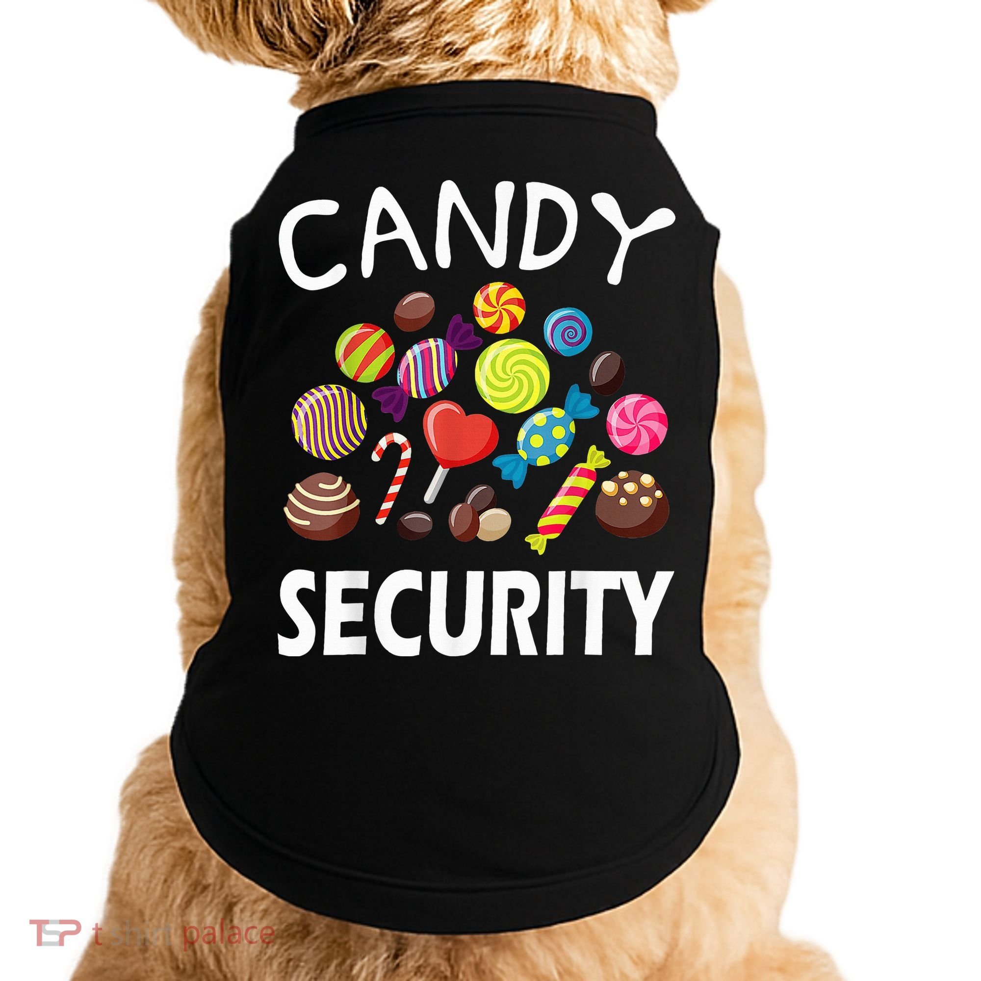 Candy Security Halloween Costume Party Doggie Tank