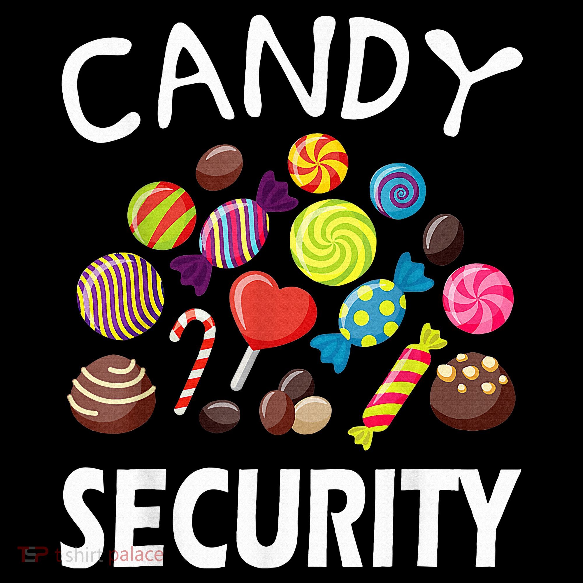 Candy Security Halloween Costume Party Bucket Hat
