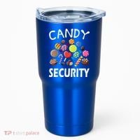 Candy Security Halloween Costume Party Tumbler thumb 0