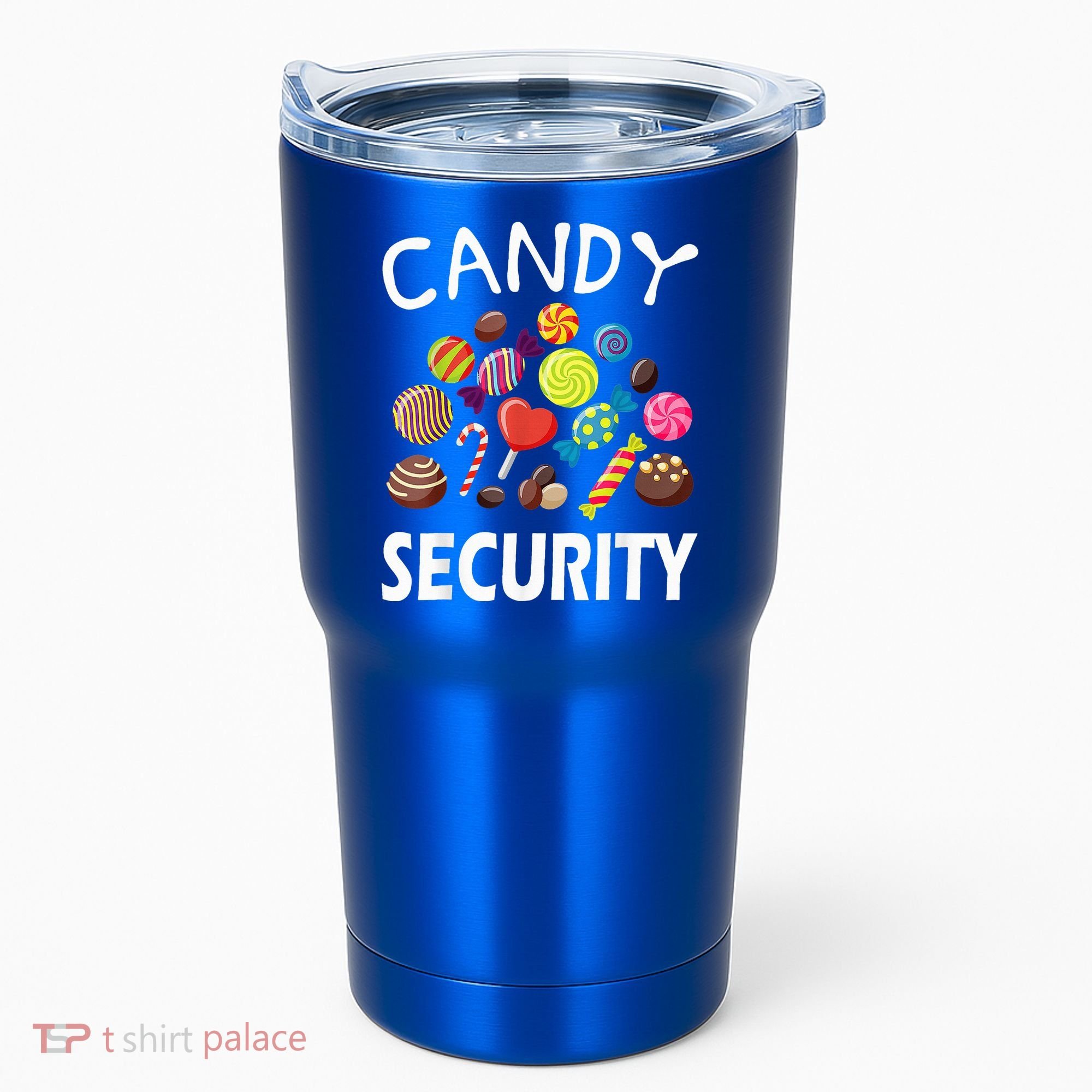 Candy Security Halloween Costume Party Tumbler
