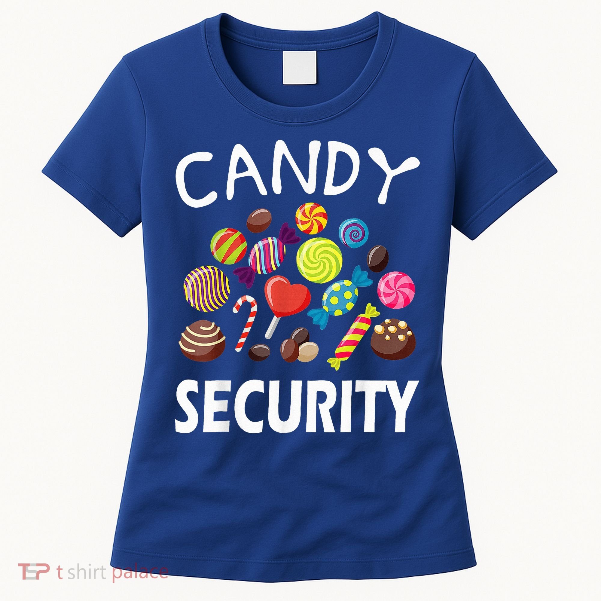 Candy Security Halloween Costume Party Women's T-Shirt