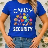 Candy Security Halloween Costume Party Women's T-Shirt thumb 2