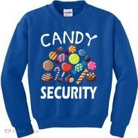 Candy Security Halloween Costume Party Kids Sweatshirt thumb 0