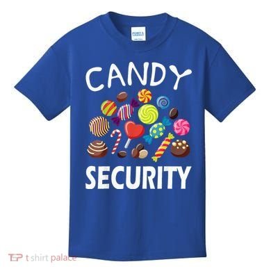 Candy Security Halloween Costume Party Kids T-Shirt