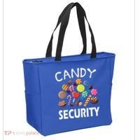 Candy Security Halloween Costume Party Tote Bag thumb 2