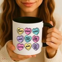 Candy Sweet Hearts Love Valentines Day Coffee Mug thumb 3