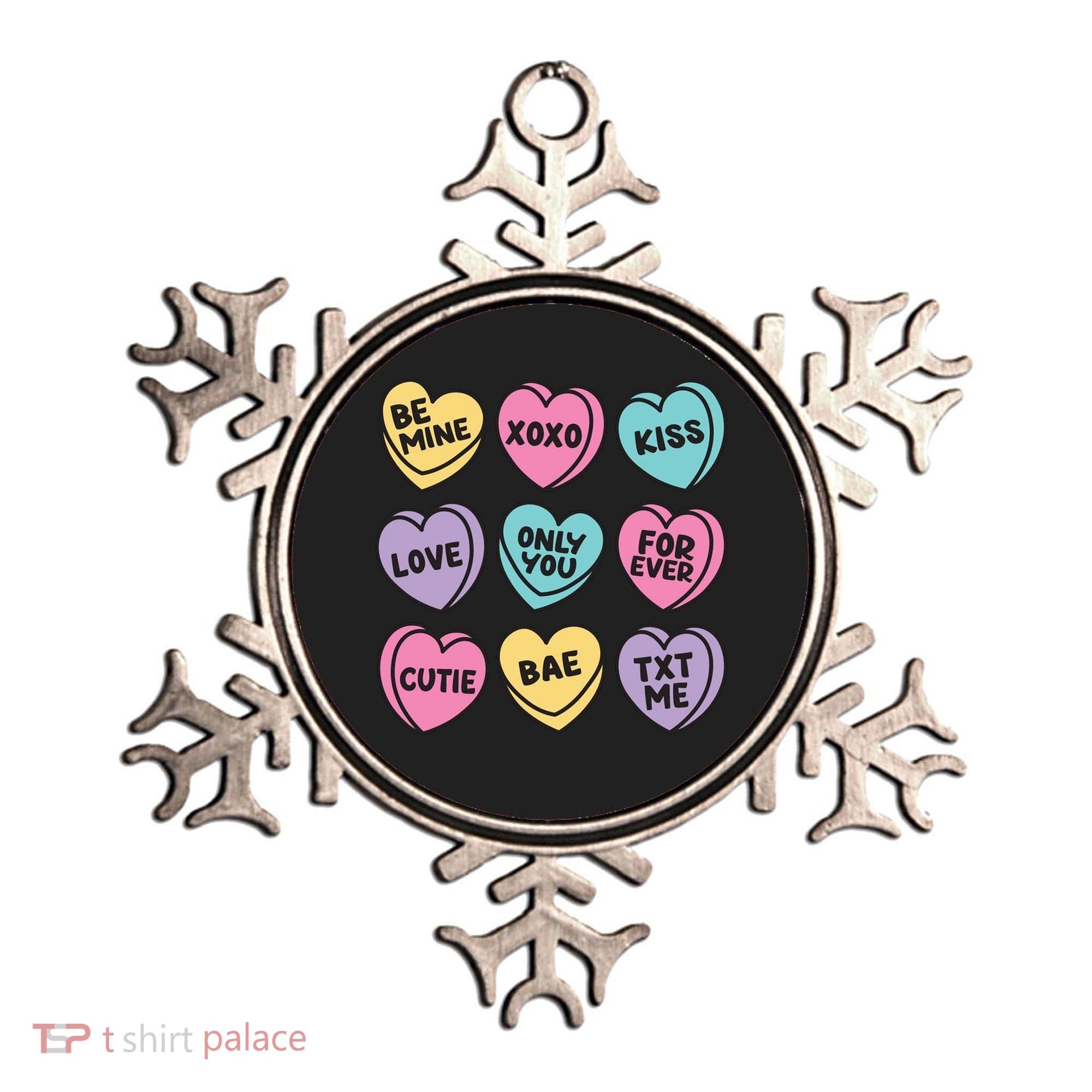 Candy Sweet Hearts Love Valentines Day Ornament