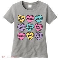 Candy Sweet Hearts Love Valentines Day Women's T-Shirt thumb 0
